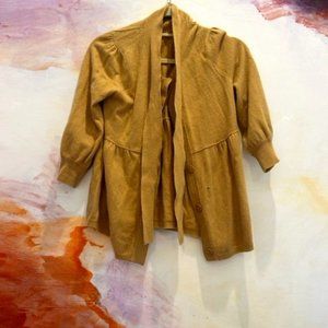 525 America Tan Cashmere Cardigan